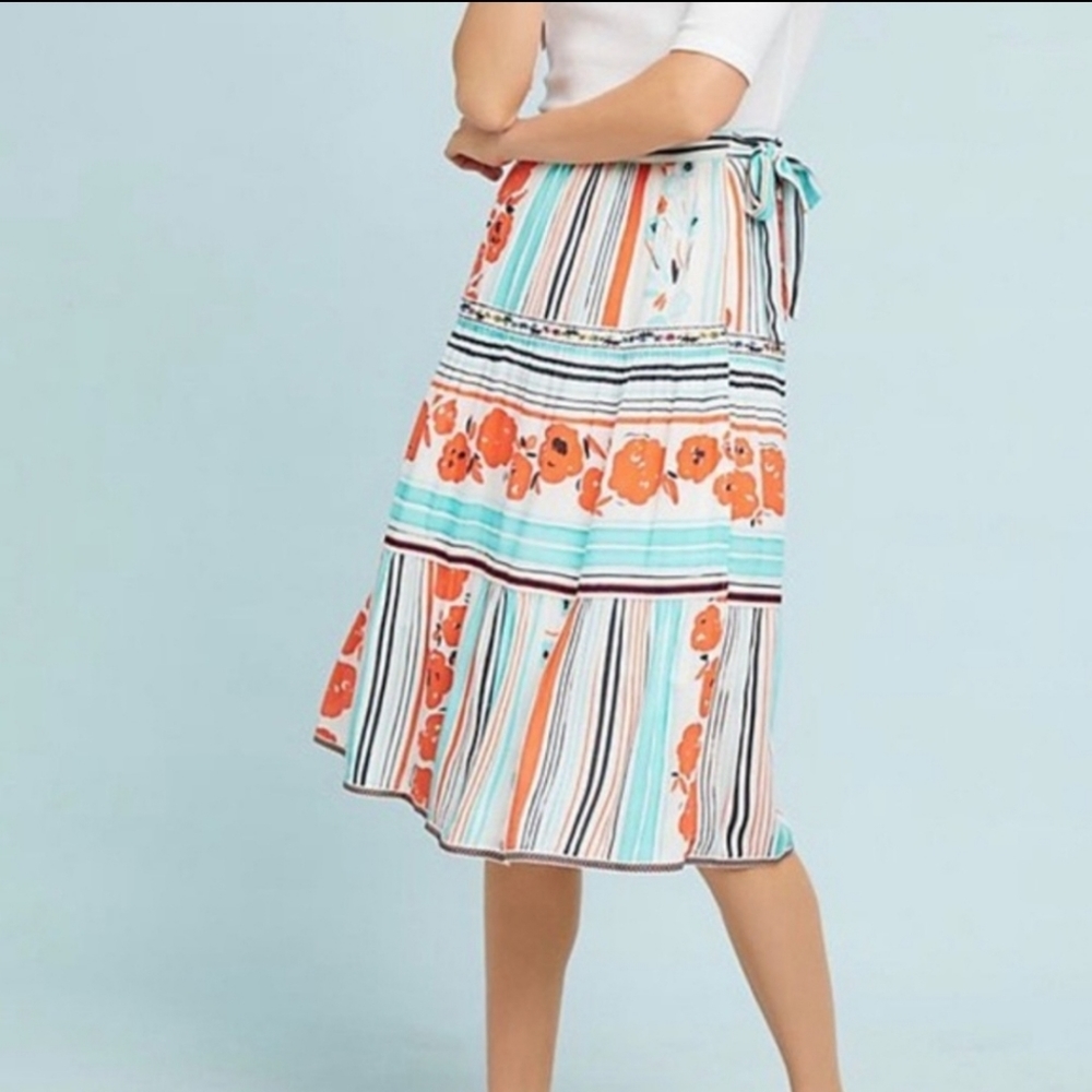 One September wrap skirt